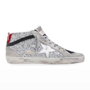 Golden Goose
Mid Star Mixed Suede Glitter Sneakers